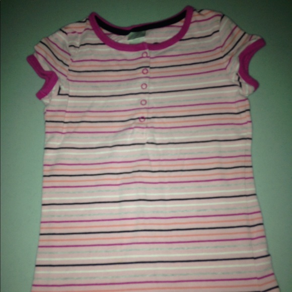 Striped Button Shirt - Picture 1 of 2